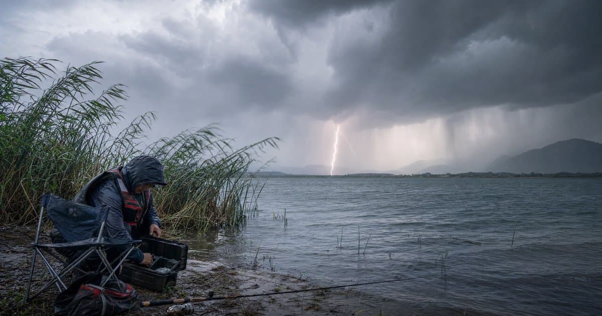 雷雨天钓鱼的危险:这些安全常识能救命