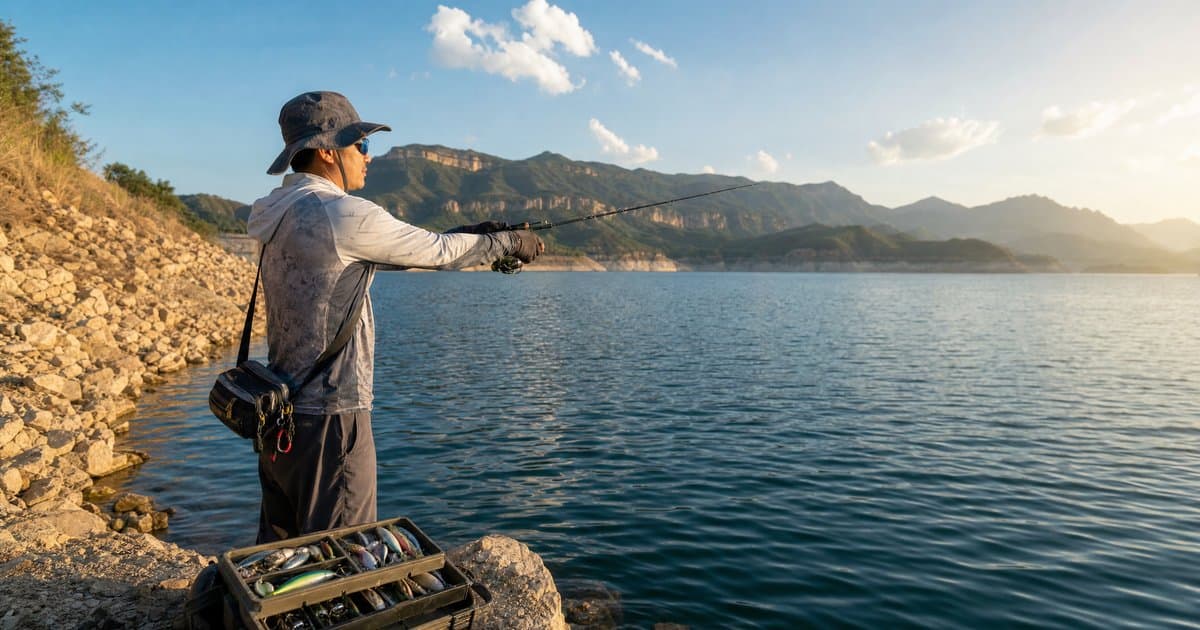 夏季路亚高温应对:鱼藏深水时该怎么找